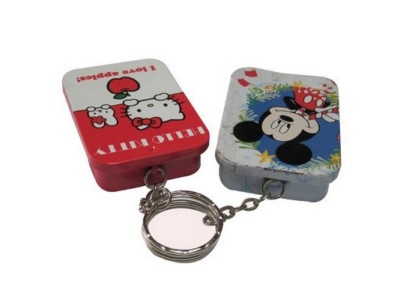 Slid lid candy tin box