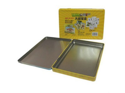 Rectangular tin cases