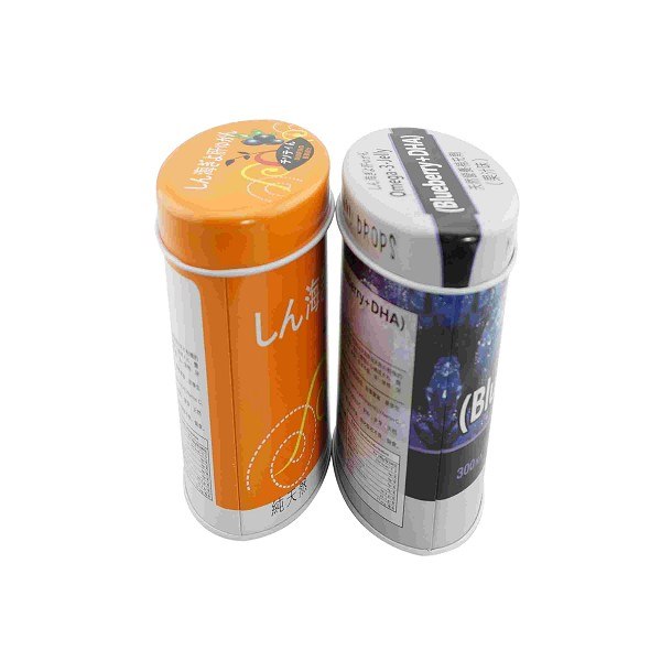 Oval shape coffee tin can